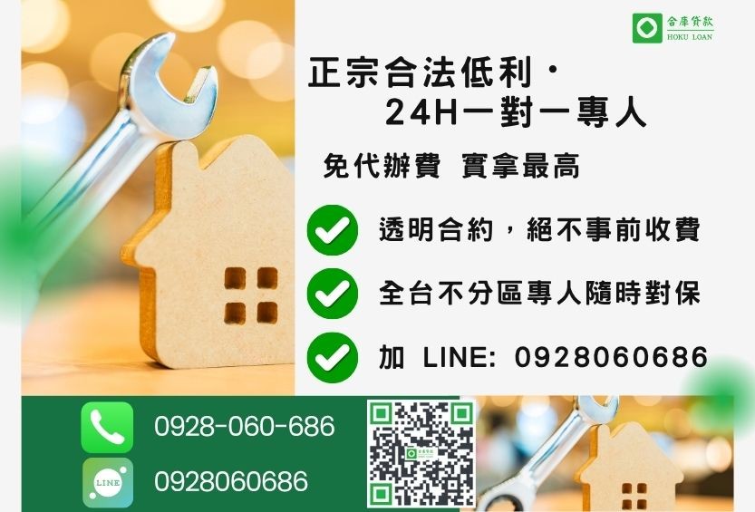 房屋修繕貸款諮詢專線-合庫貸款全台合法經營,提供透明合約與專業對保服務。