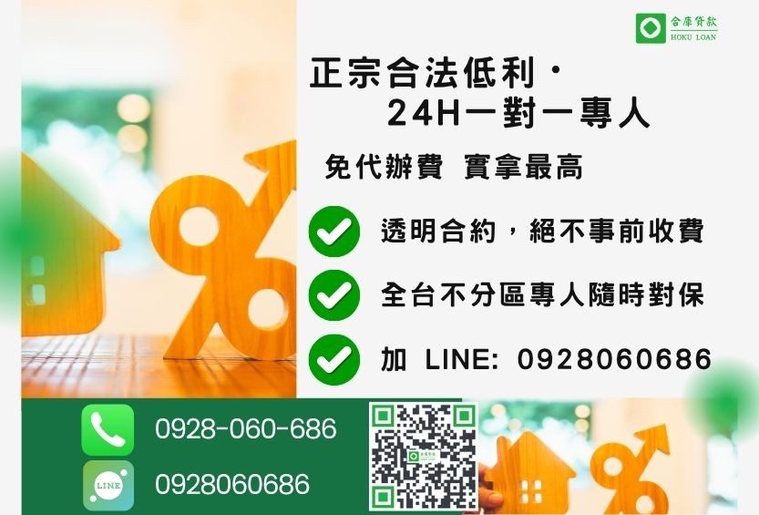 房屋共有貸款諮詢專線-合庫貸款全台合法經營,提供透明合約與專業保密對保服務。