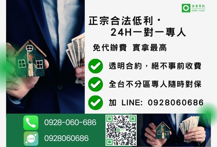 房屋增貸諮詢專線-合庫貸款全台合法經營,提供透明合約與專業對保服務。