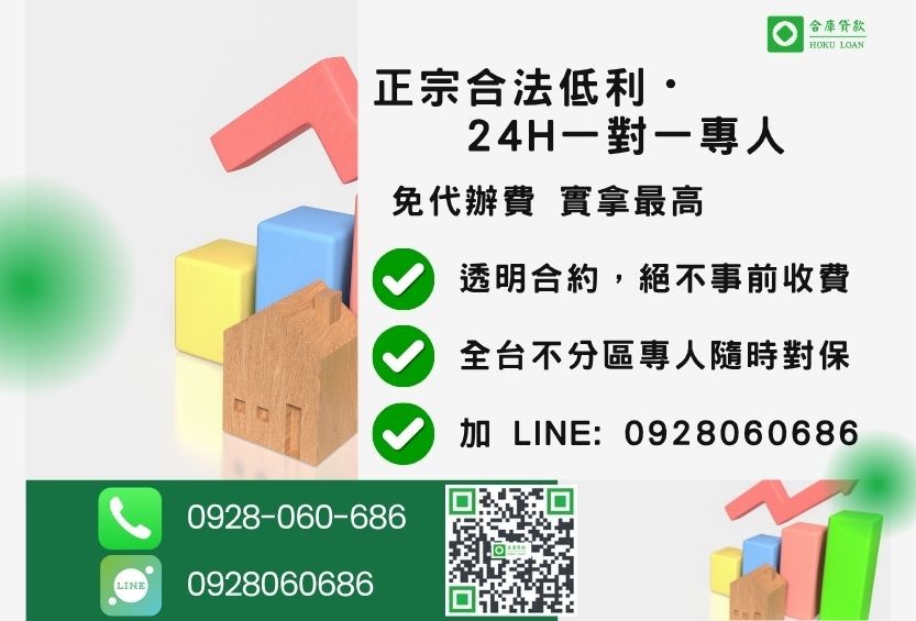 房屋抵押貸款諮詢專線-合庫貸款全台合法經營,提供透明合約與專業對保服務。