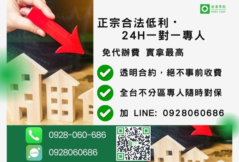 房屋貸款諮詢專線-合庫貸款全台合法經營，提供透明合約與專業對保服務。