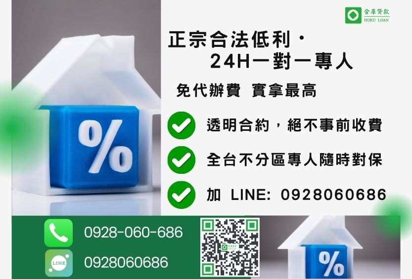 房屋土地二胎貸款諮詢專線-合庫貸款全台合法經營,提供透明合約與專業對保服務。
