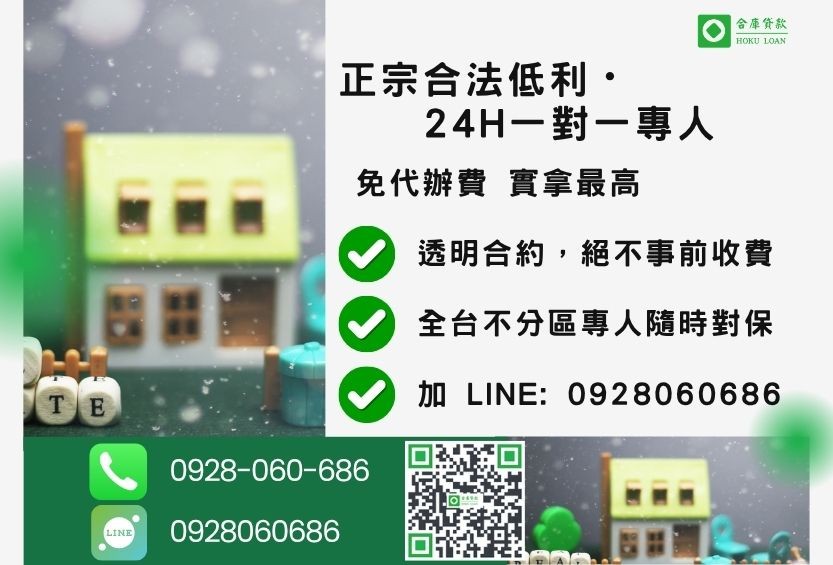 不動產抵押貸款諮詢專線-合庫貸款全台合法經營,提供透明合約與專業對保服務。