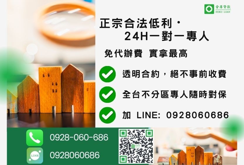 不動產借款諮詢專線-合庫貸款全台合法經營,提供透明合約與專業對保服務。