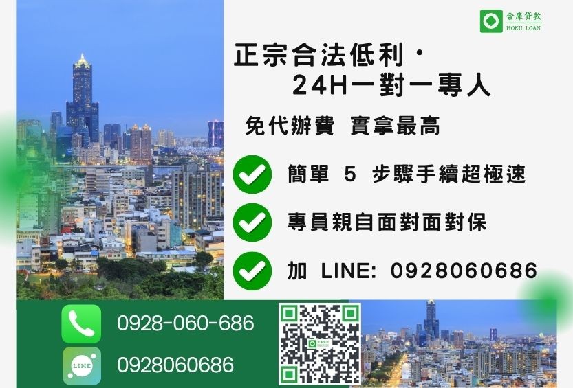 高雄房地二胎諮詢專線-合庫貸款全台合法經營，提供透明合約與專業對保服務。