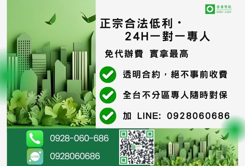 農地貸款諮詢專線-合庫貸款全台合法經營,提供透明合約與專業對保服務。
