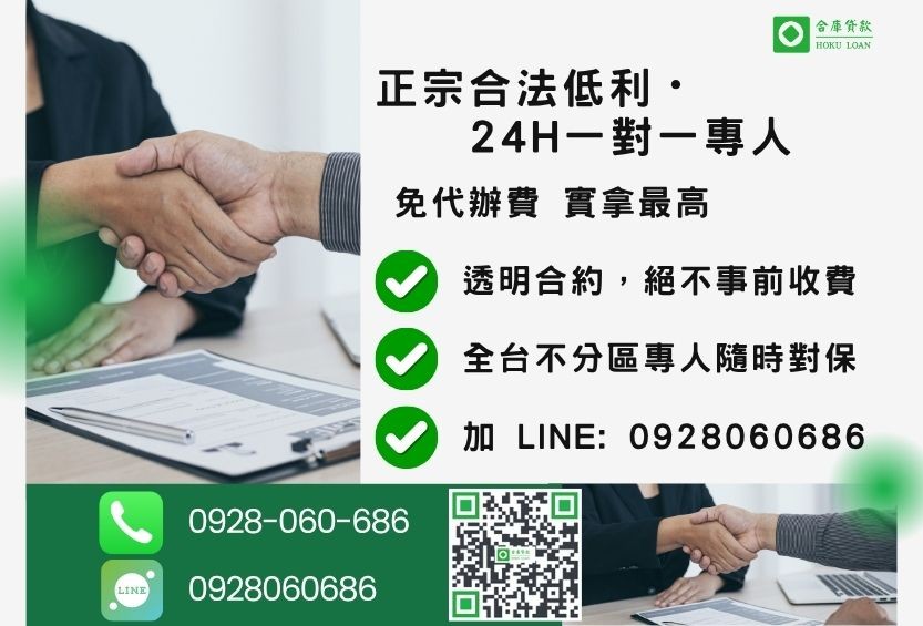 土地擔保貸款諮詢專線-合庫貸款全台合法經營,提供透明合約與專業對保服務。
