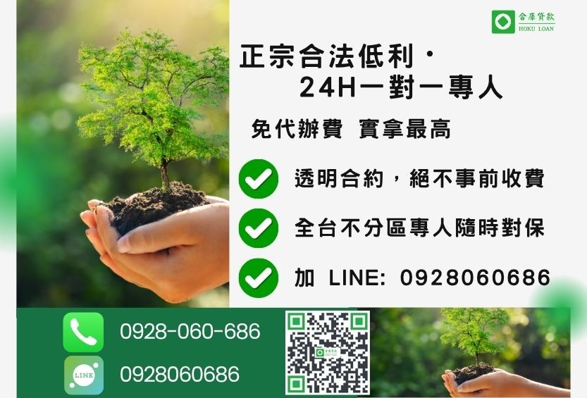 土地借錢諮詢專線-合庫貸款全台合法經營,提供透明合約與專業對保服務。