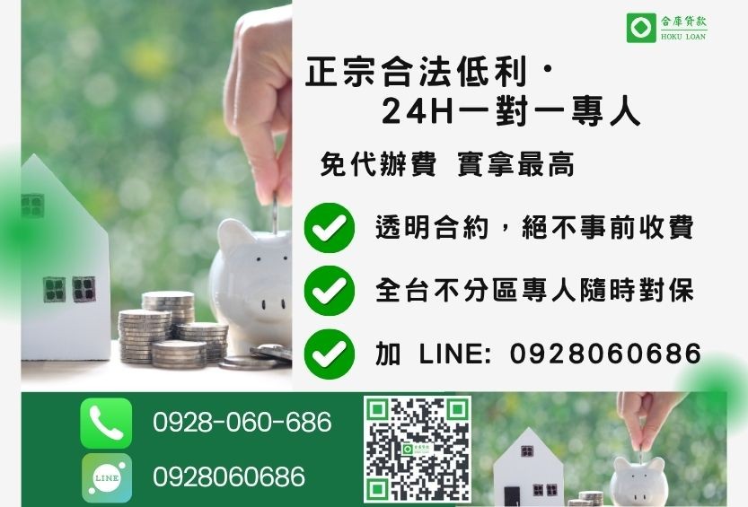 土地持分貸款諮詢專線-合庫貸款全台合法經營,提供透明合約與專業對保服務。