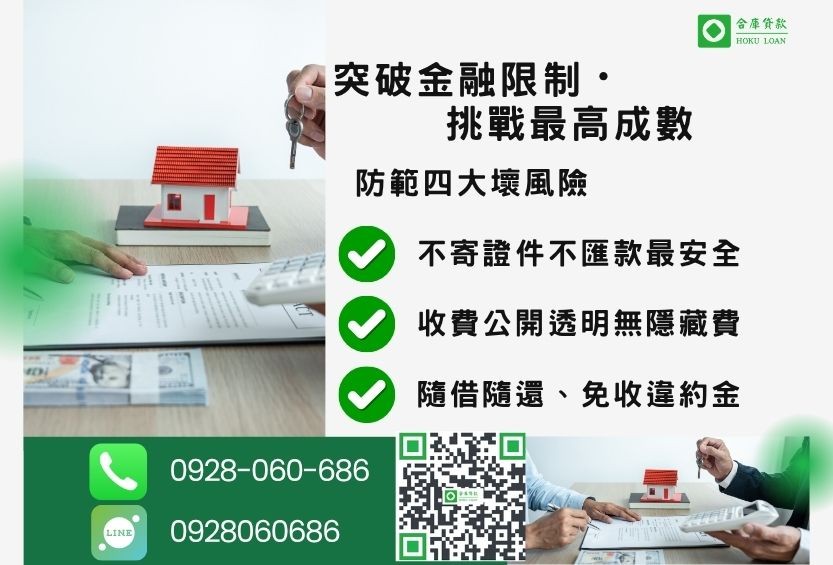 民間貸款額度最高-合庫貸款不看個人信用評分，房地價值高估最高110%。