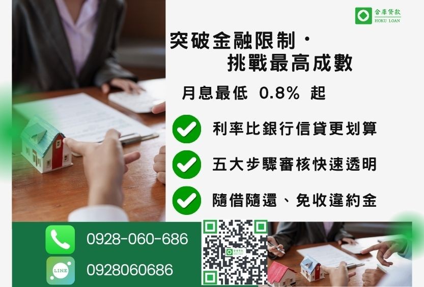 民間借款額度最高-合庫貸款不看個人信用評分,房地價值高估最高110%。