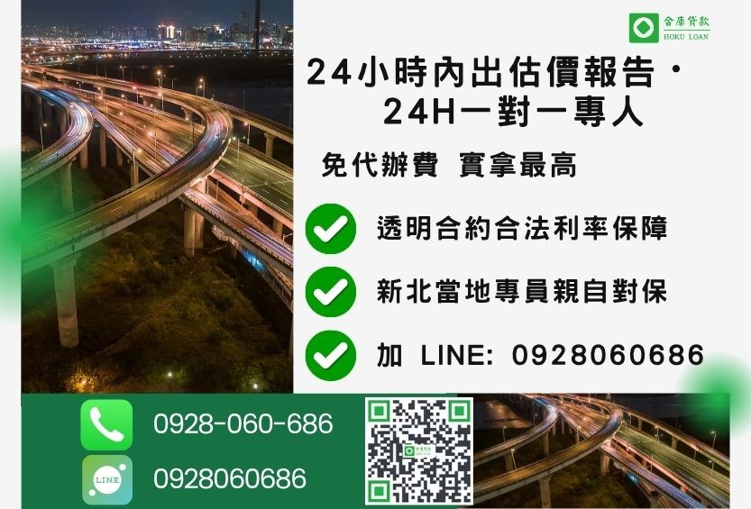合庫貸款新北24H專線 新北民間二胎諮詢專線-合庫貸款全台合法經營,提供透明合約與專業對保服務。