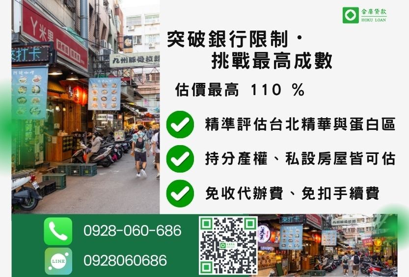 台中二胎房貸額度成數大突破 台中二胎房貸成數最高-合庫貸款不看個人信用評分,台中房屋土地價值高估。