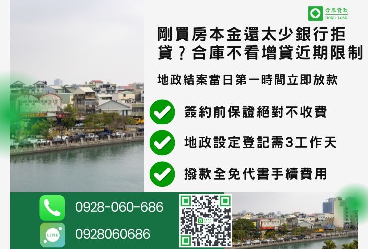 台南二胎貸款推薦合庫貸款台南二胎房貸真實案例分享