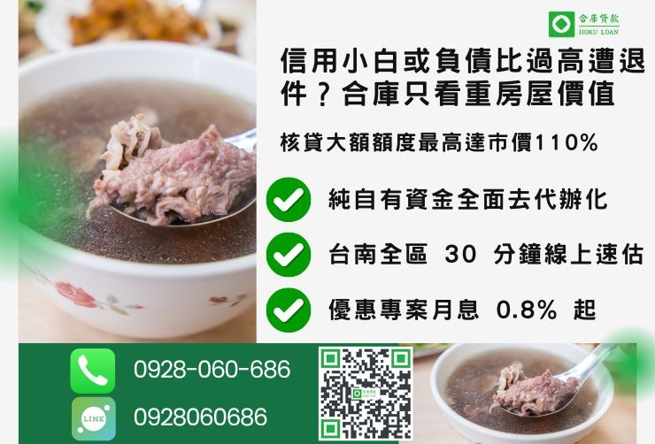 台南房屋二胎貸款推薦合庫貸款台南二胎房貸審核不過原因