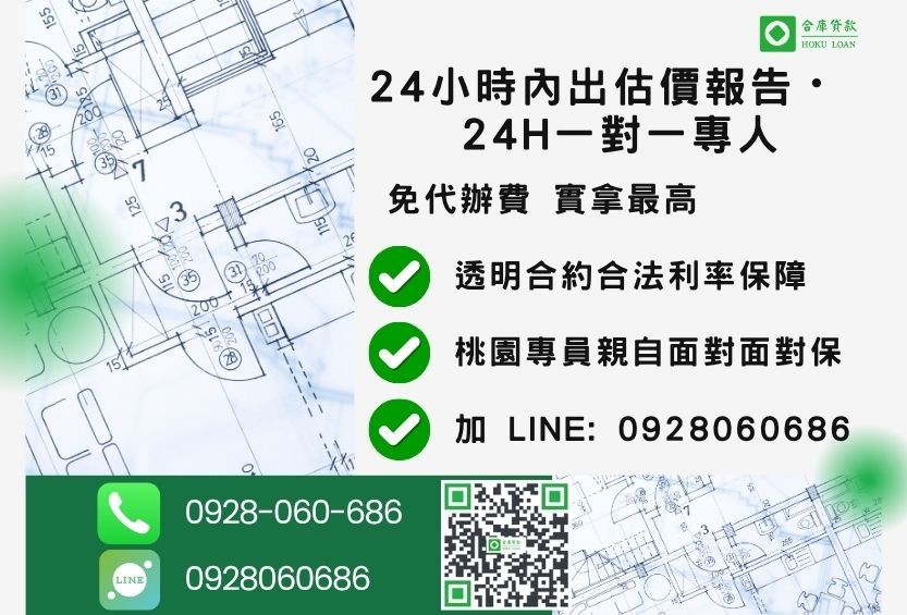桃園土地借貸諮詢專線-合庫貸款全台合法經營，提供透明合約與專業對保服務。