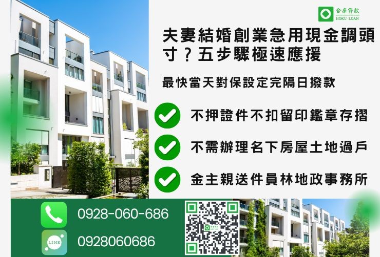員林房屋二胎借款流程推薦合庫貸款員林二胎金主直送