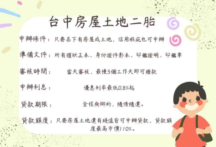 台中民間二胎
